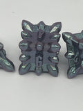 Metal Bullet Dice Blue