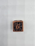 Hollow metal gear dice set