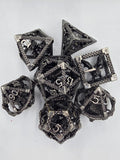 Hollow metal dragon dice