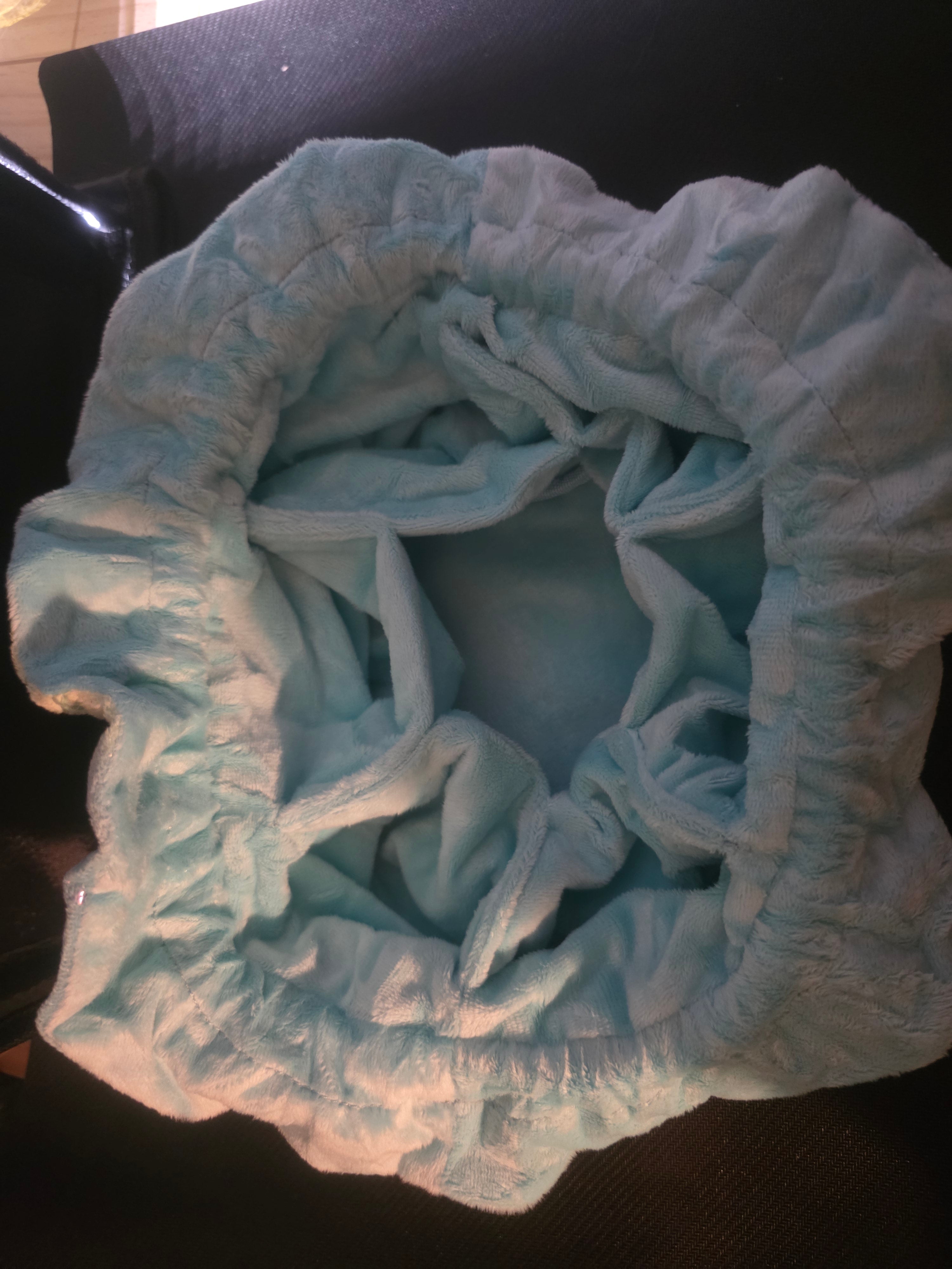 Tie dye dice bag