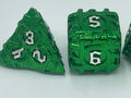 Metal Zongzi Dice Set Green