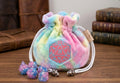 Tie dye dice bag