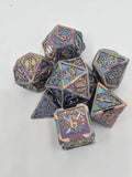 Chromatic Armory solid metal dice set