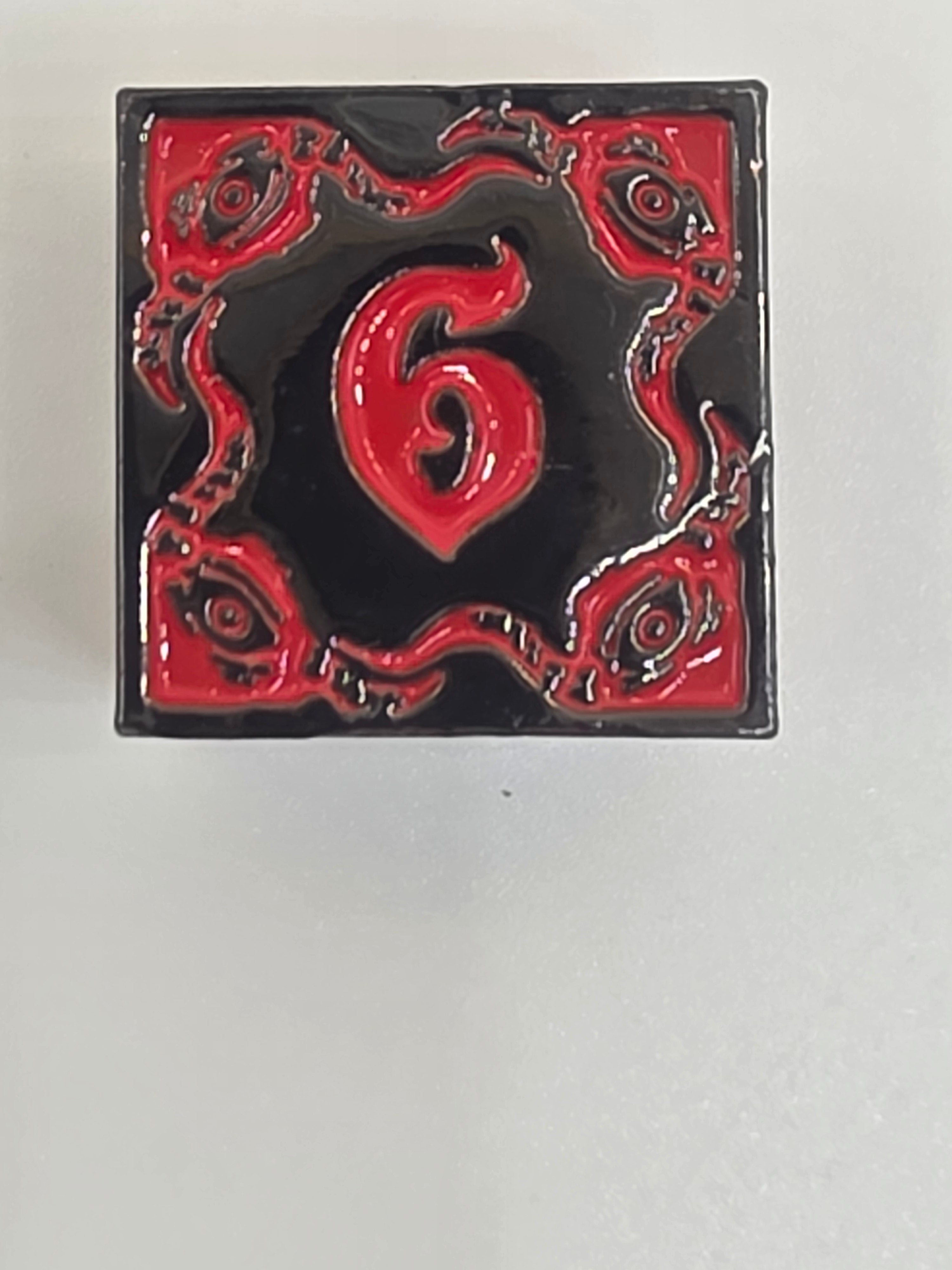 Eldritch Terror metal dice set