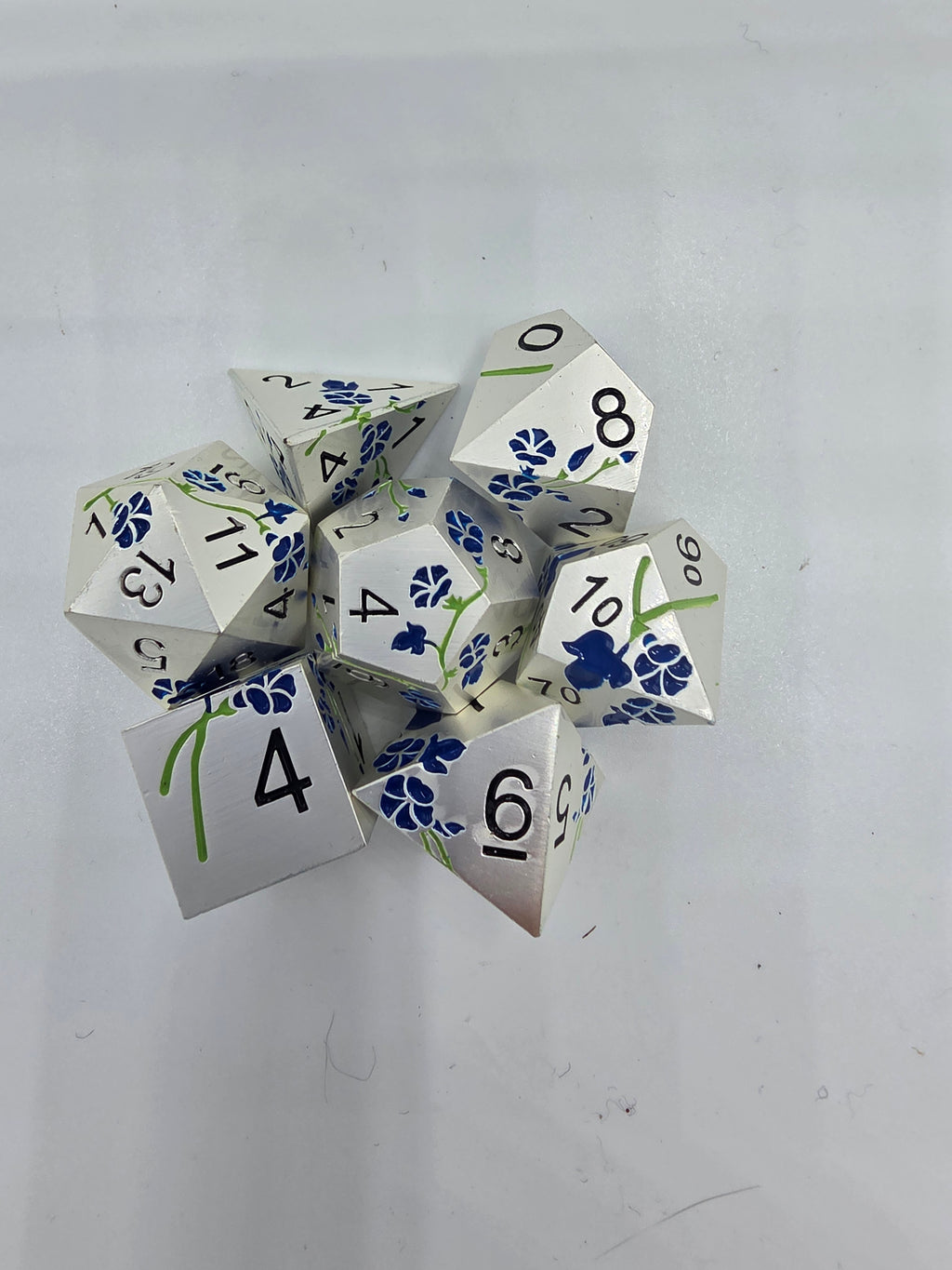 Flower dice set