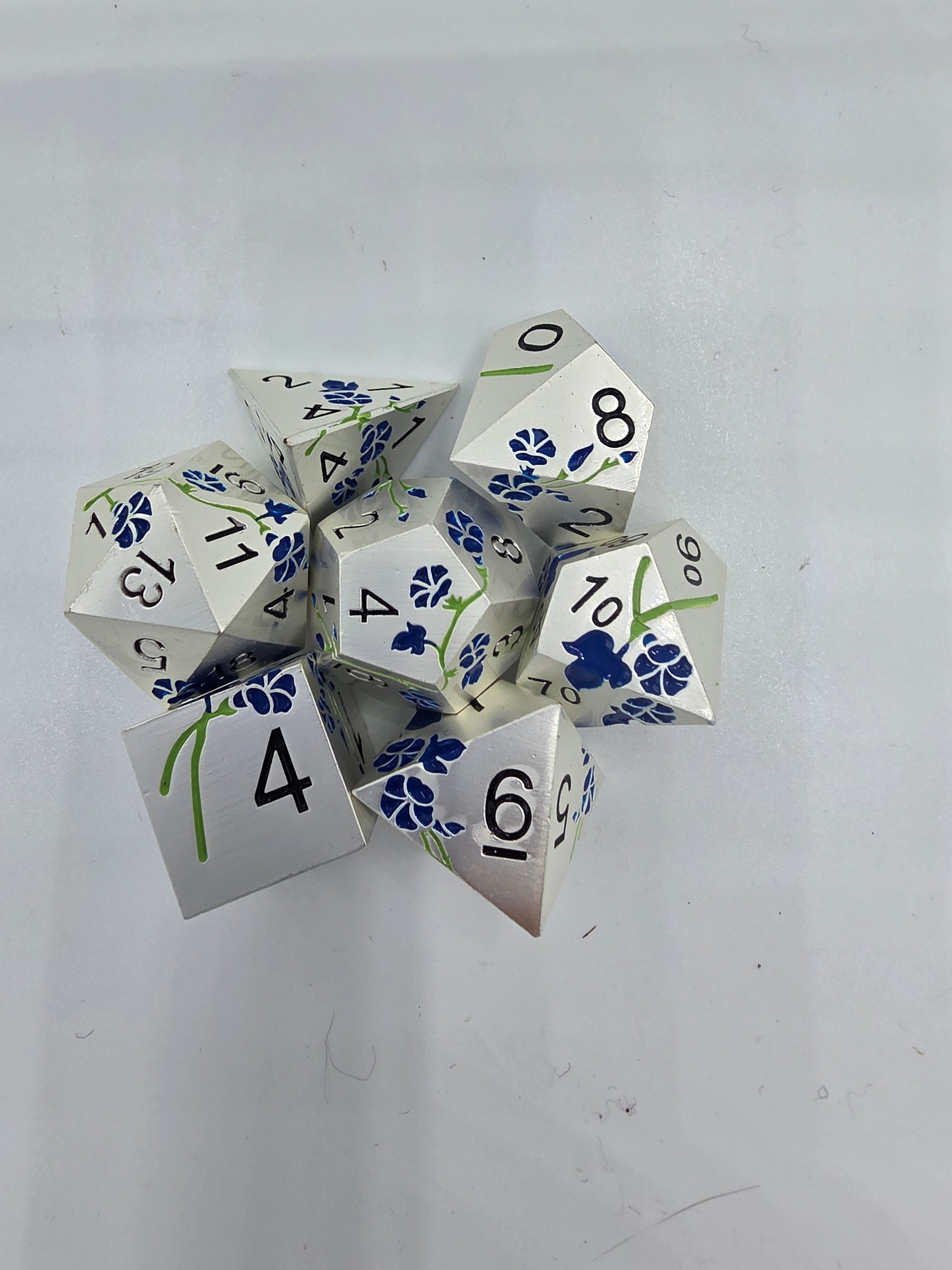Flower dice set