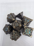 The Arcane solid metal dice set
