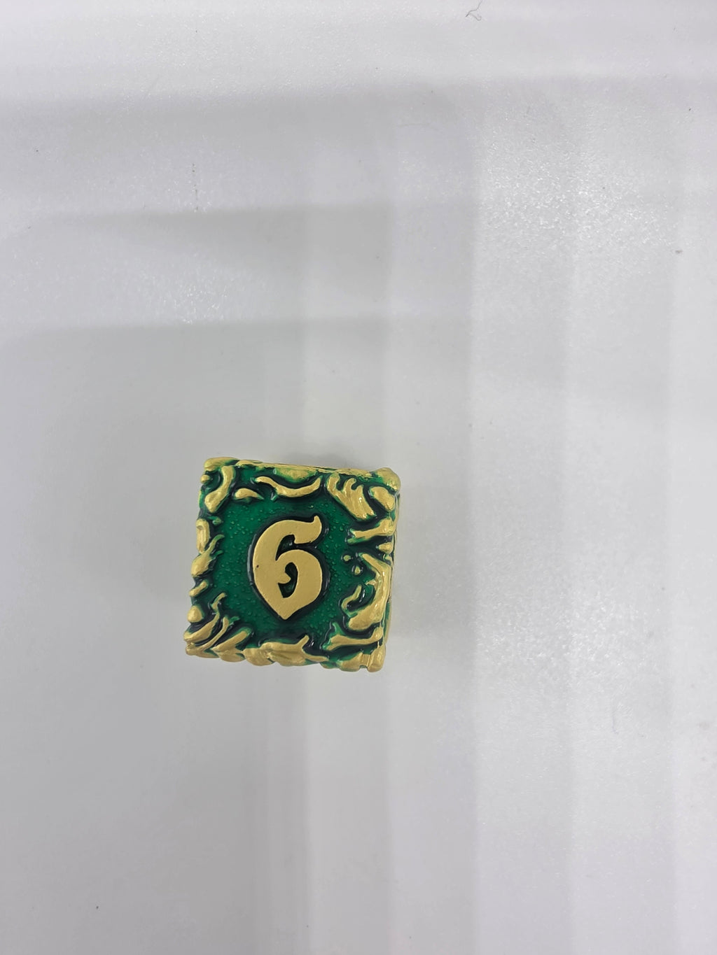 The Gilded Bramble metal dice set