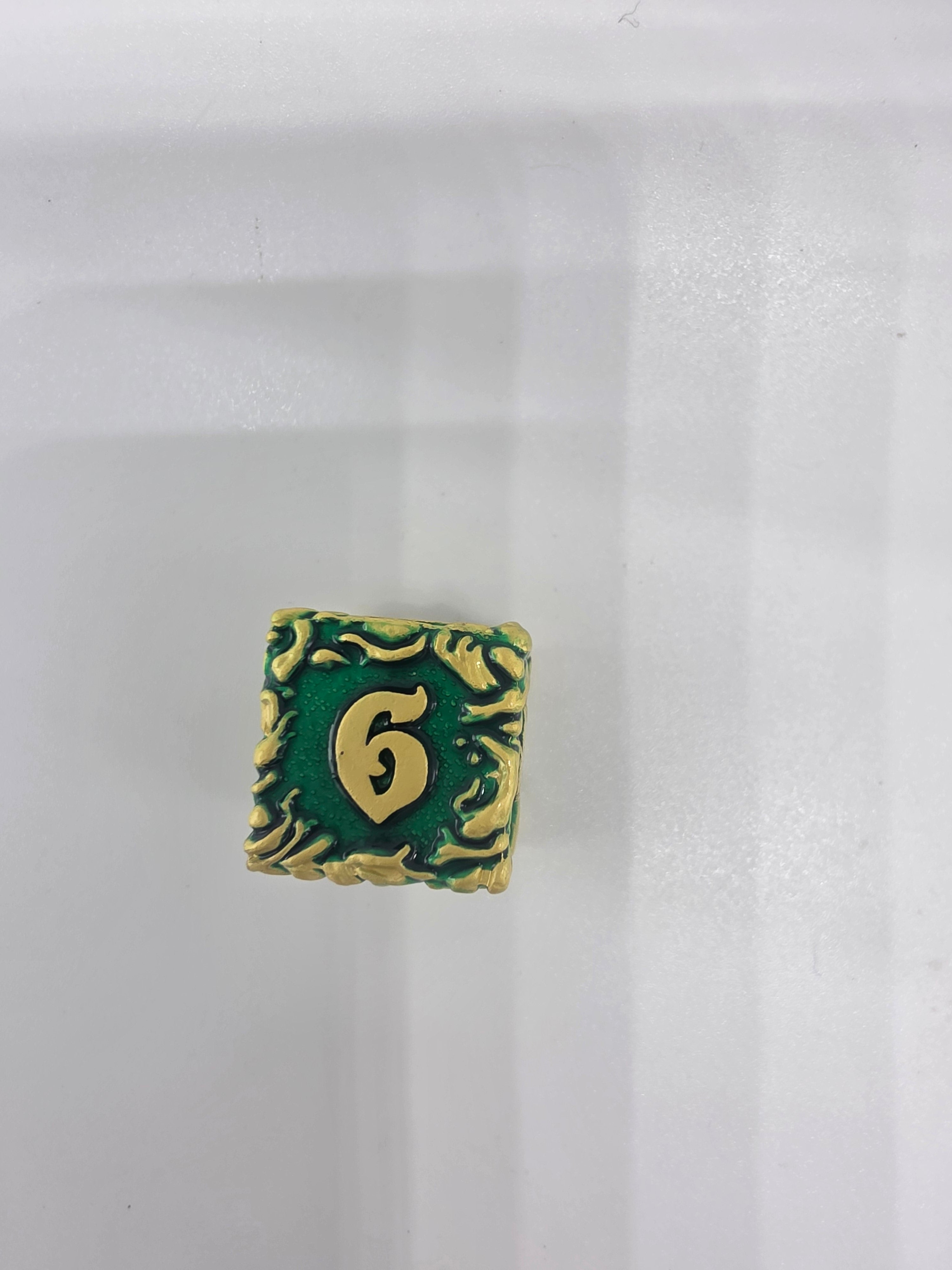 The Gilded Bramble metal dice set