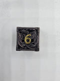 Intricate Dragon Filigree Hollow metal dice set