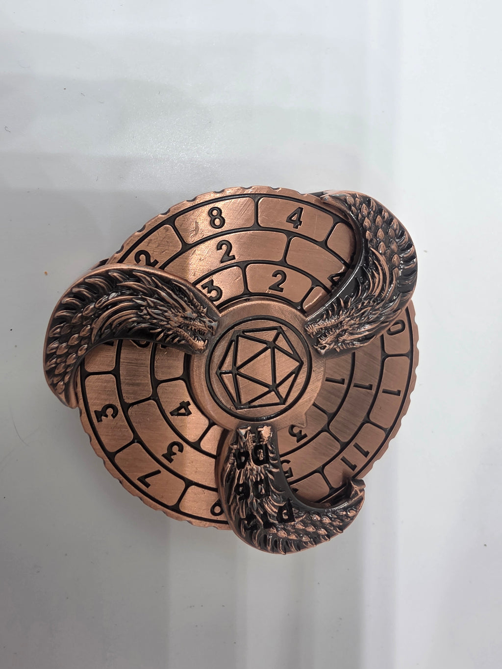 Dragon scale fidget spinner
