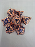 The Arcane solid metal dice set