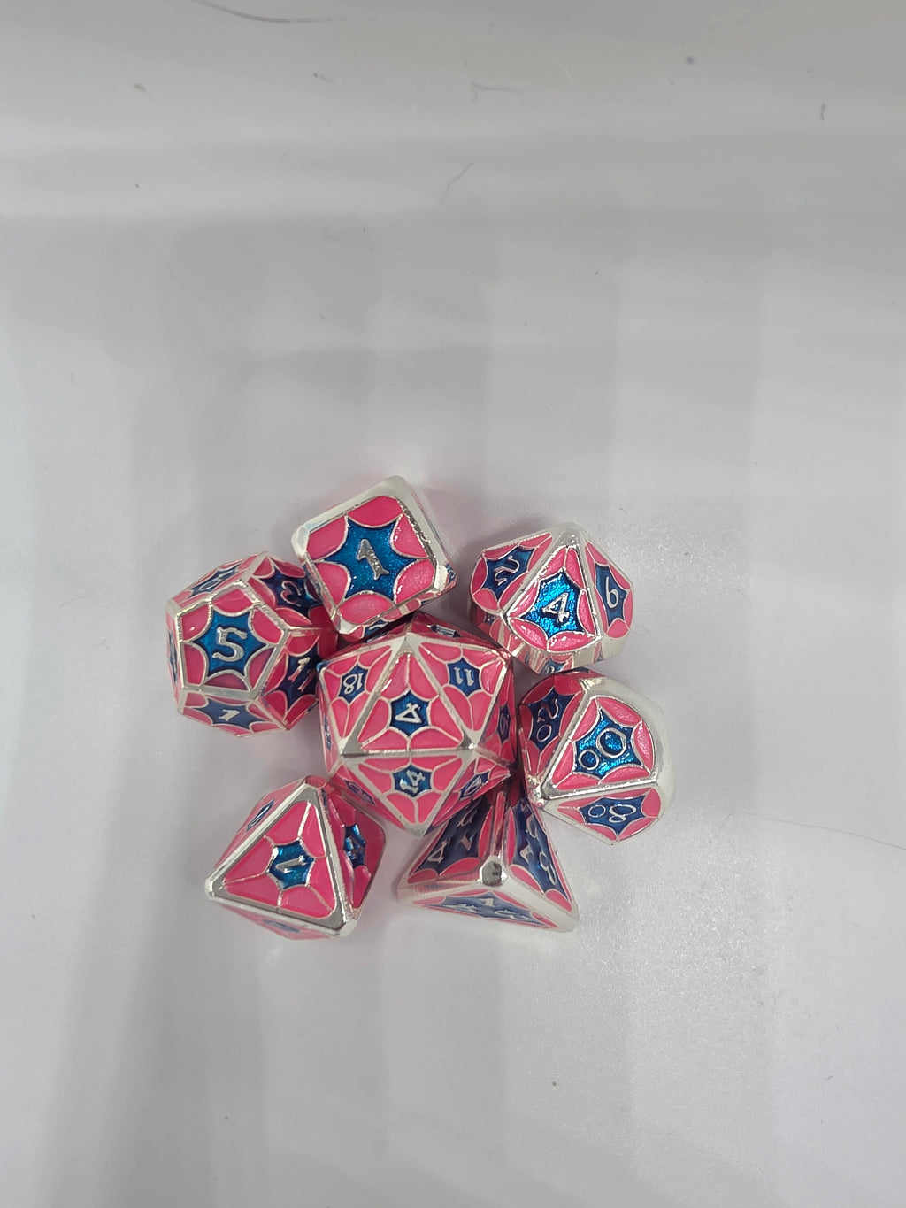 Comic dice set
