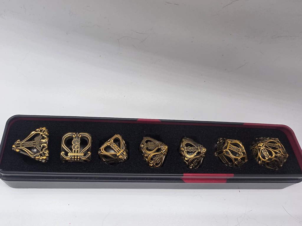 Harp bell dice set