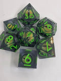 Eye of the Beholder’s Kin liquid core dice set