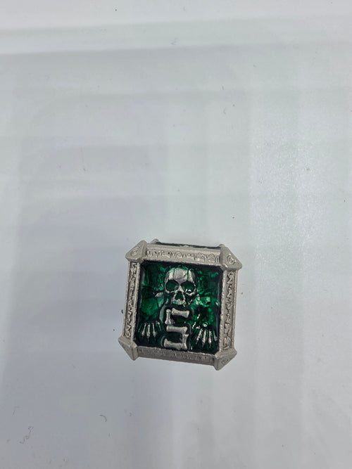 Acid splash skull dice set