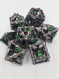 Beholder’s Dread metal hollow dice set