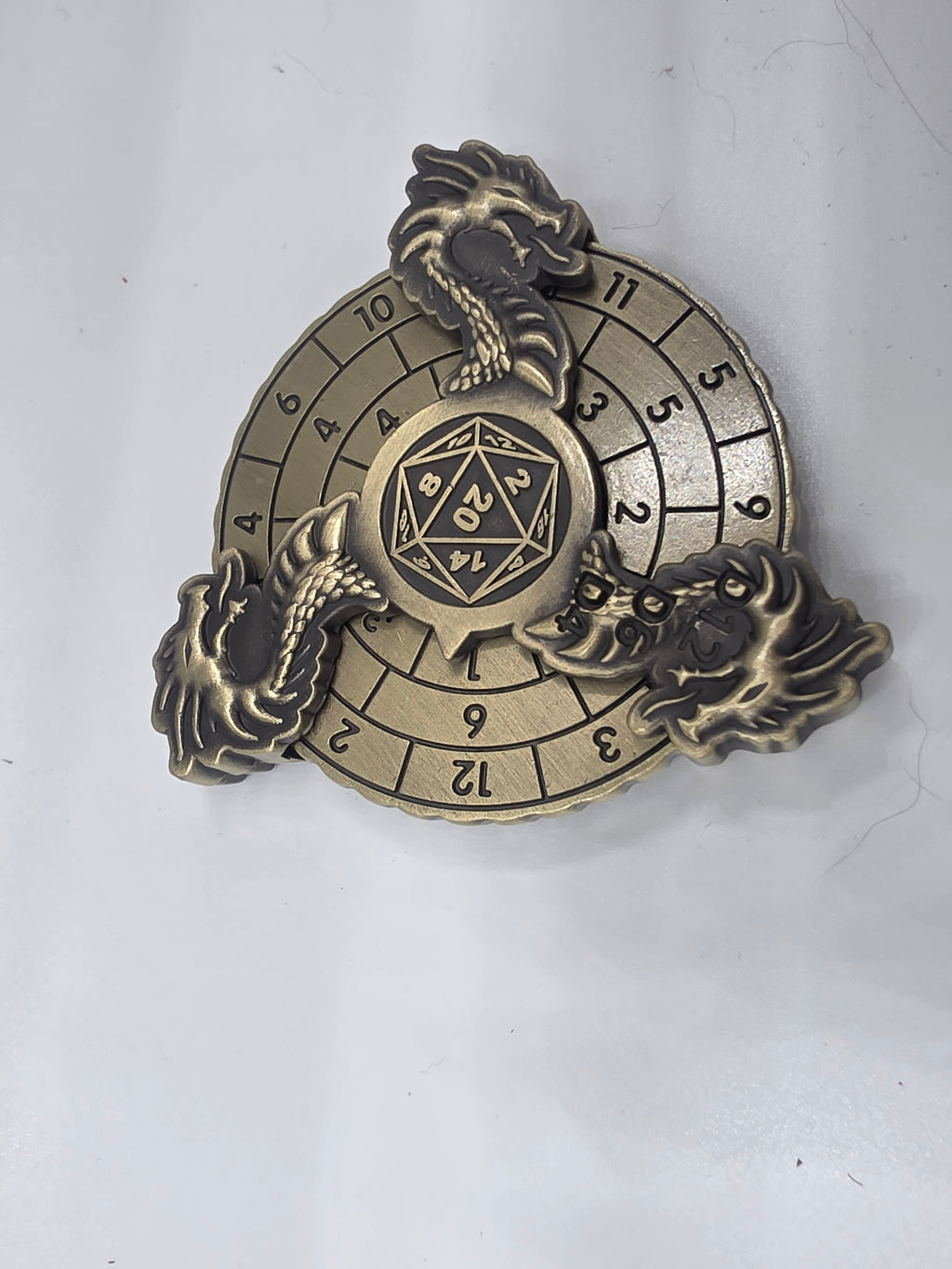 Dragon dice spinner