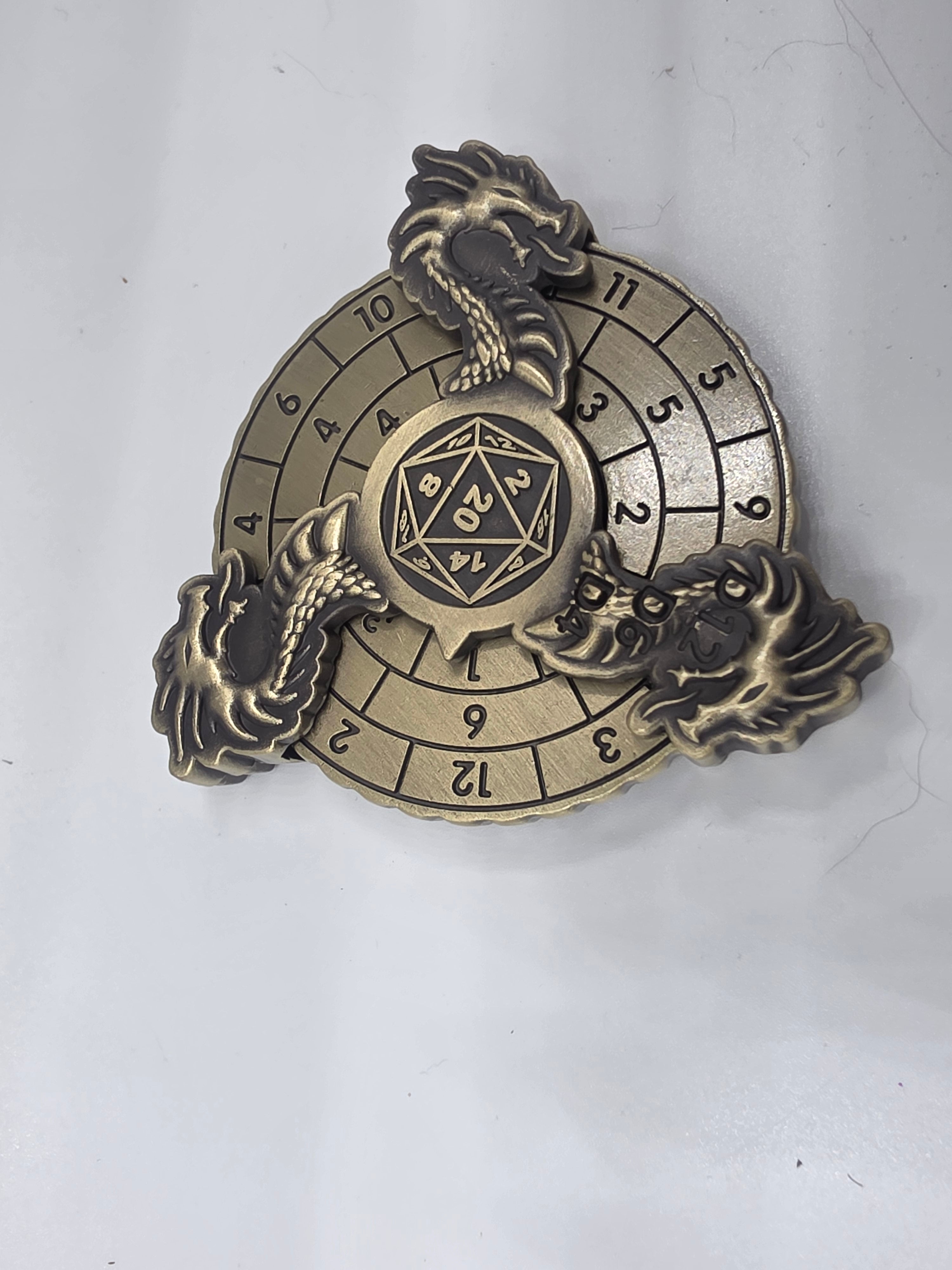 Dragon dice spinner