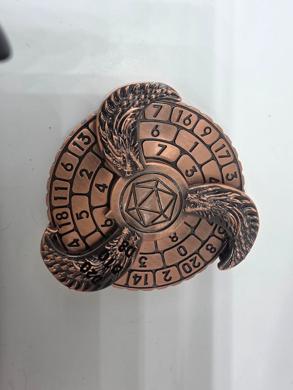Dragon scale fidget spinner