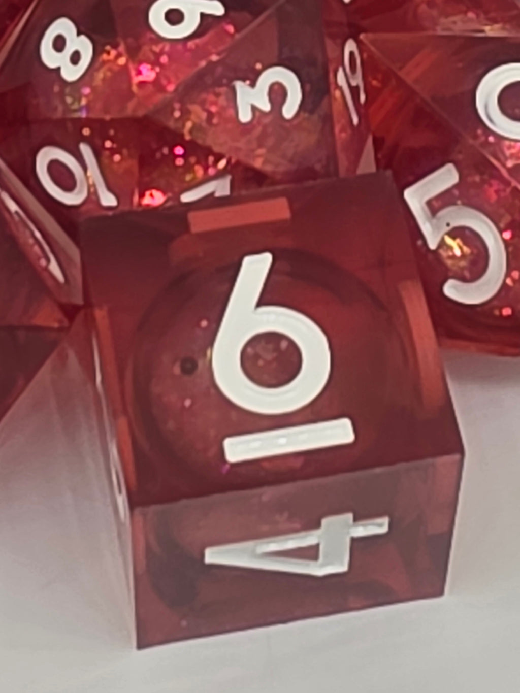 Rebirth and eternal flame liquid dice set