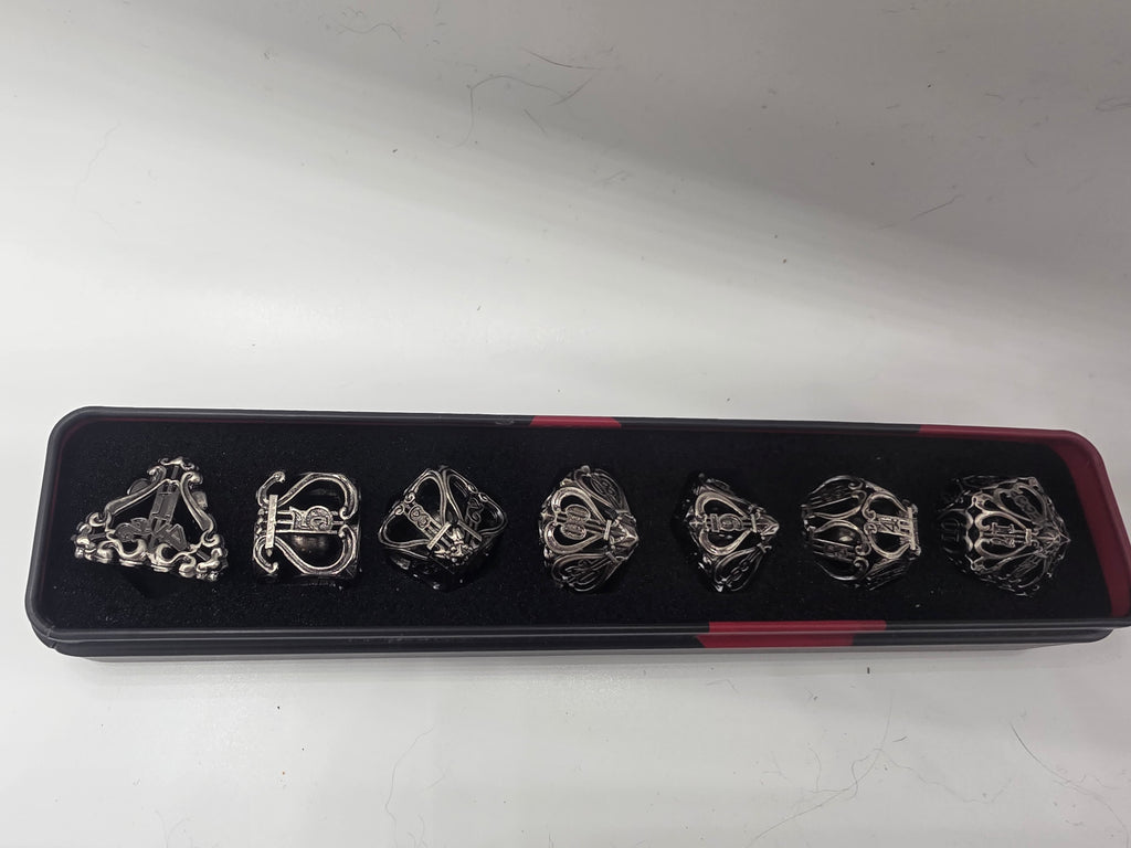 Harp bell dice set