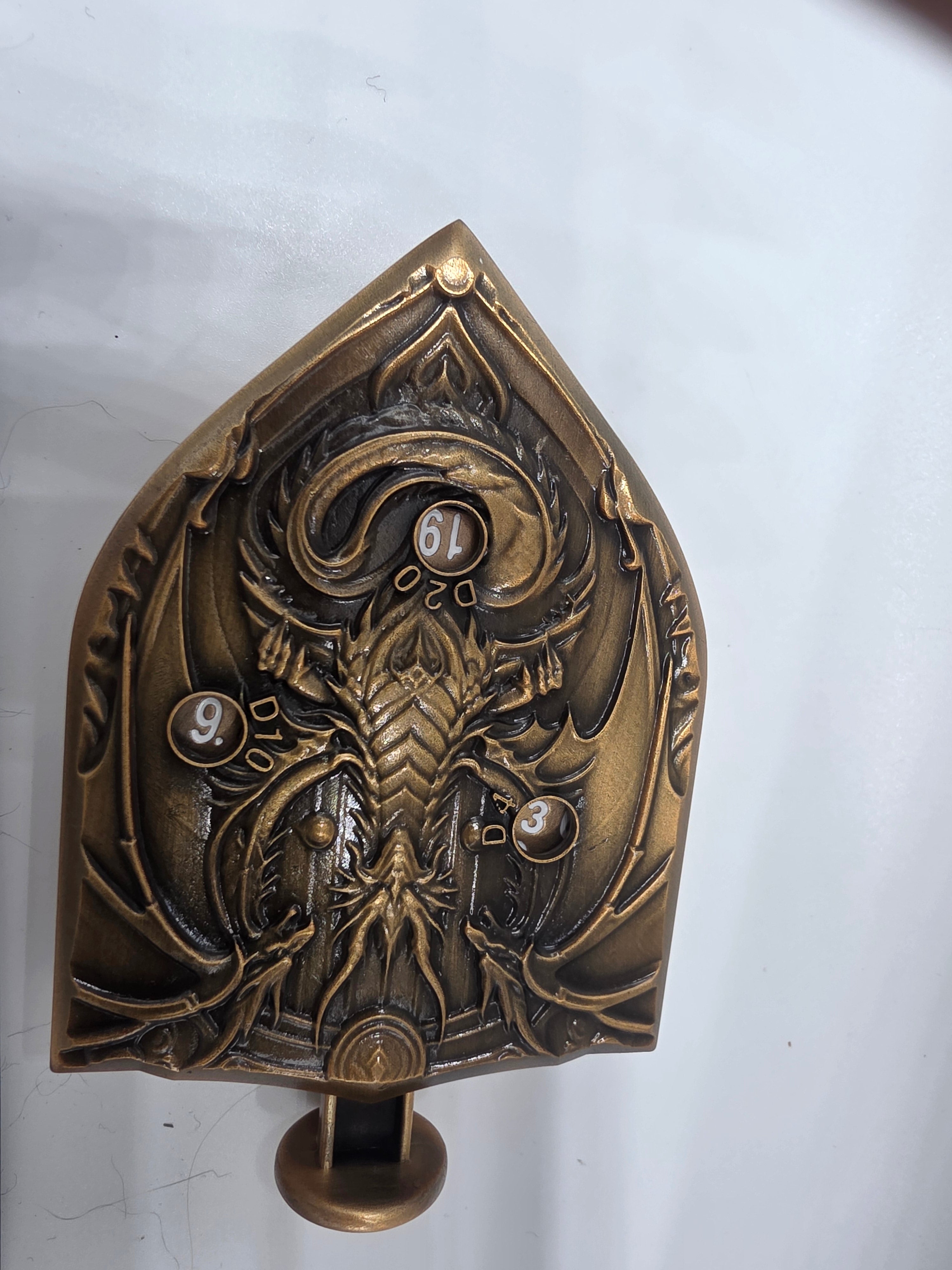 Dragon push button fidget spinner