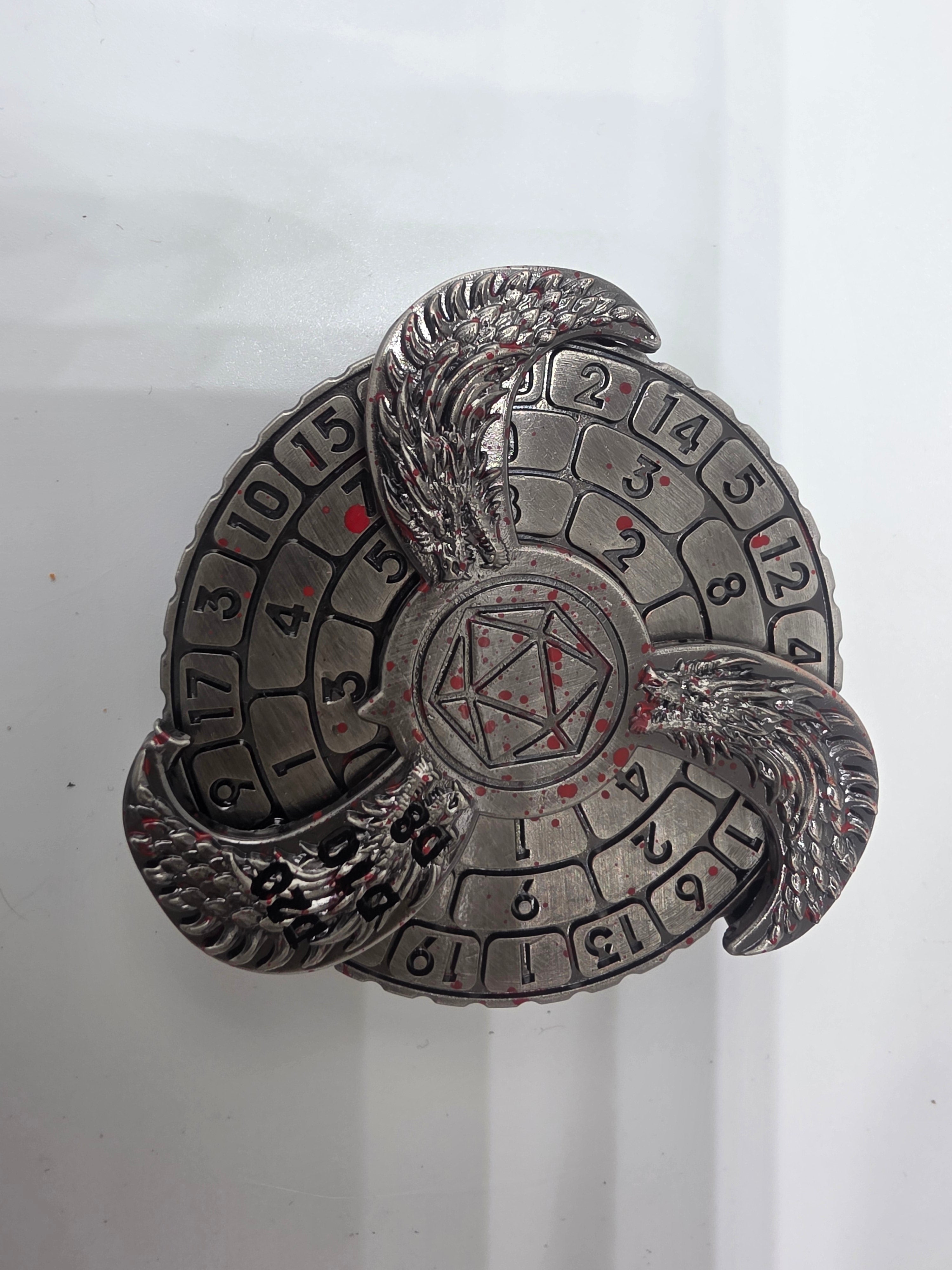 Dragon scale fidgets spinner