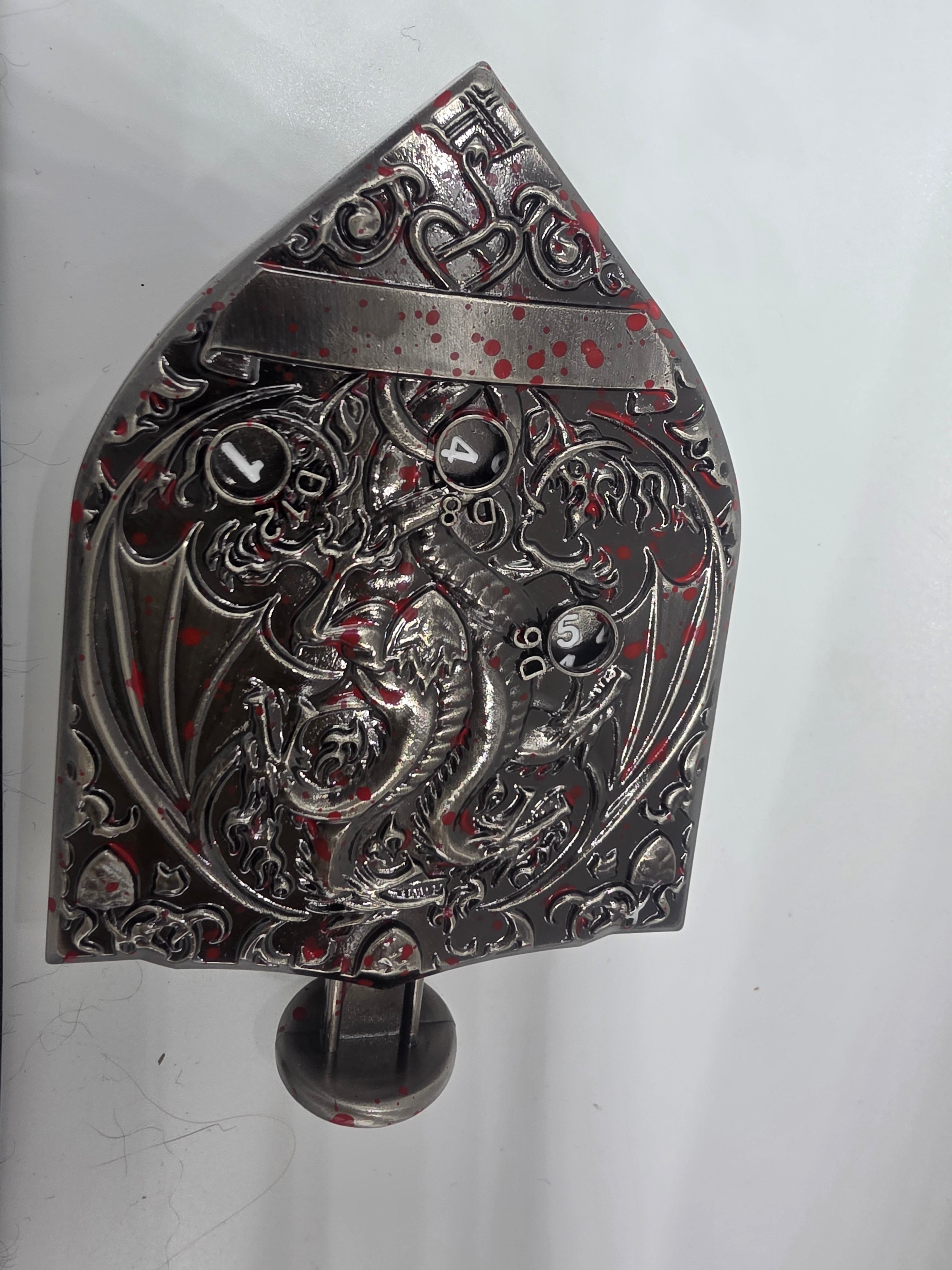 Dragon push button fidgets spinner