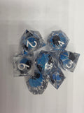 Cat liquid core dice set