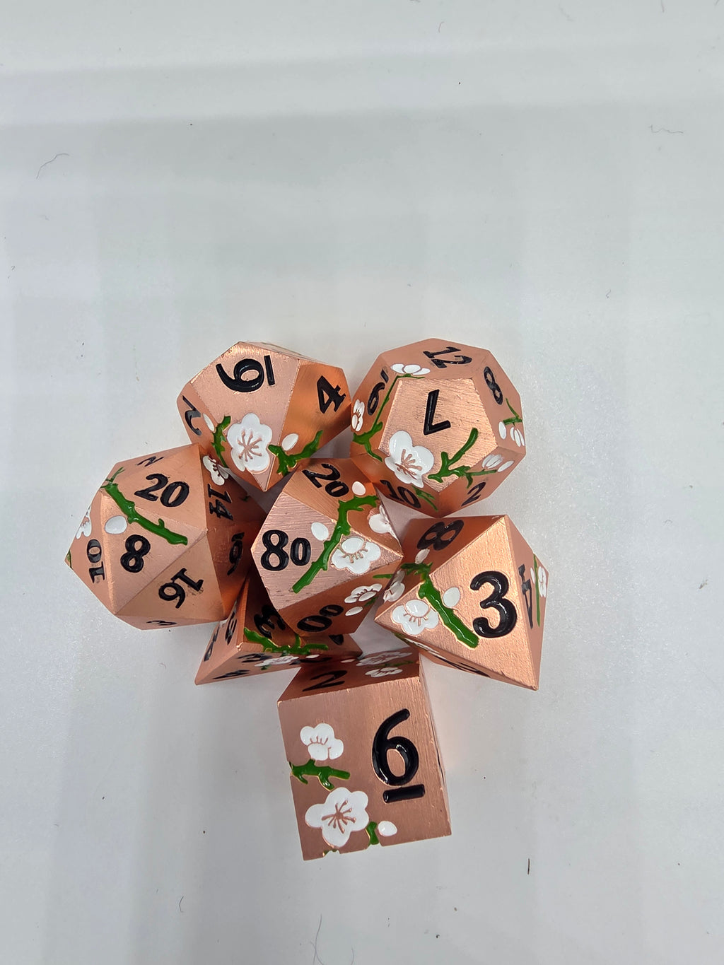 Flower dice set