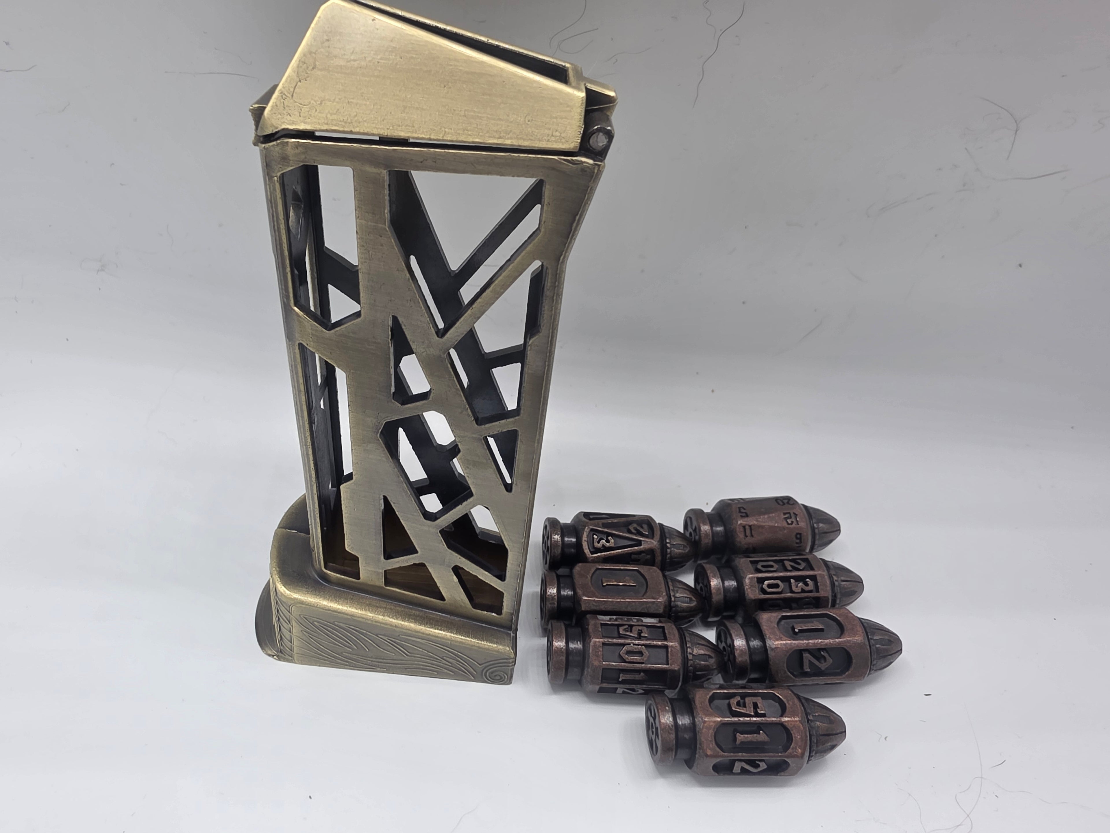 Bullet dice set
