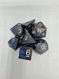 Glitter flower dice set