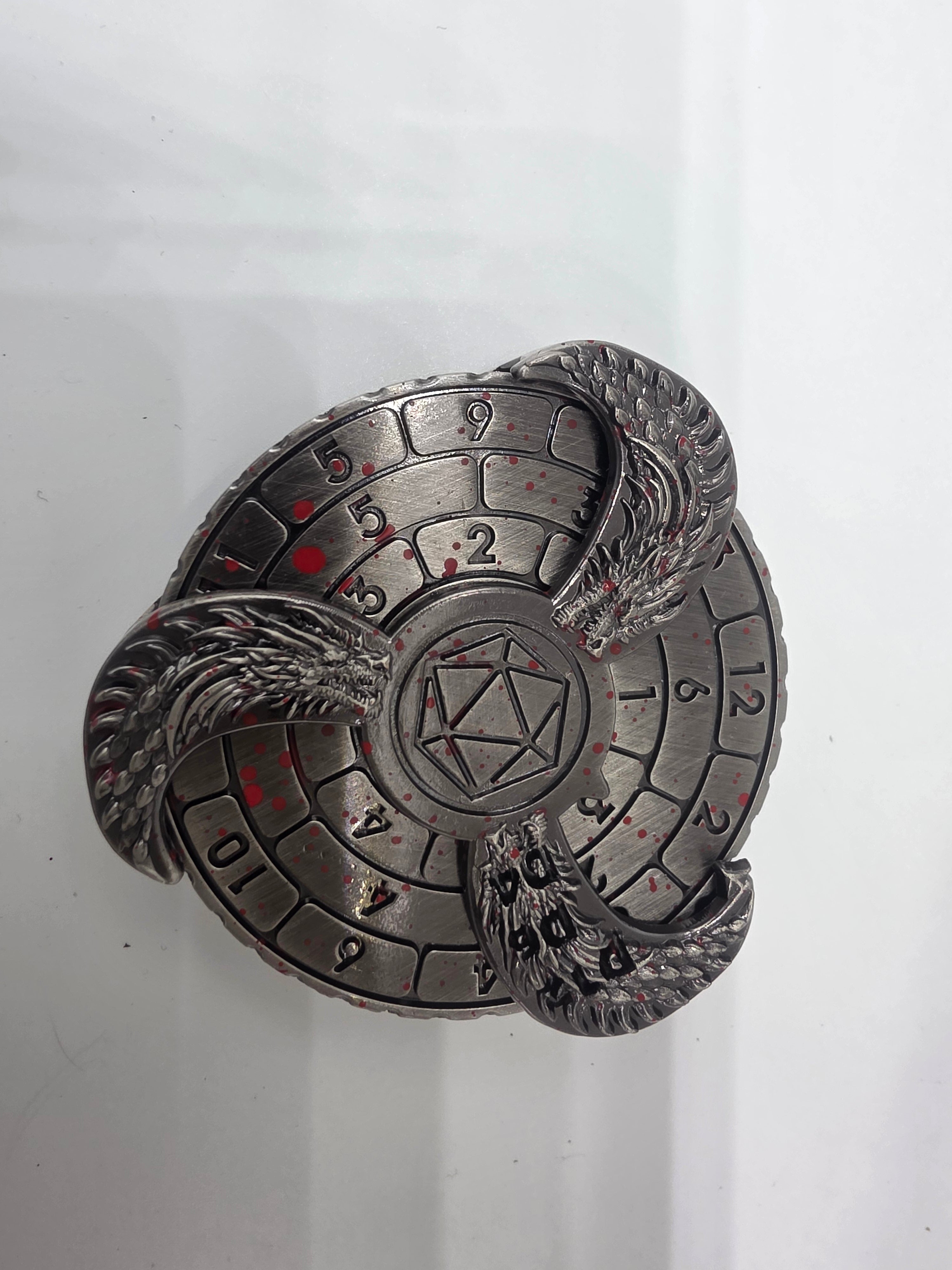 Dragon scale fidgets spinner