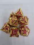 The Arcane solid metal dice set