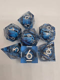 Gaze of the Frost Wyrm liquid core dice set