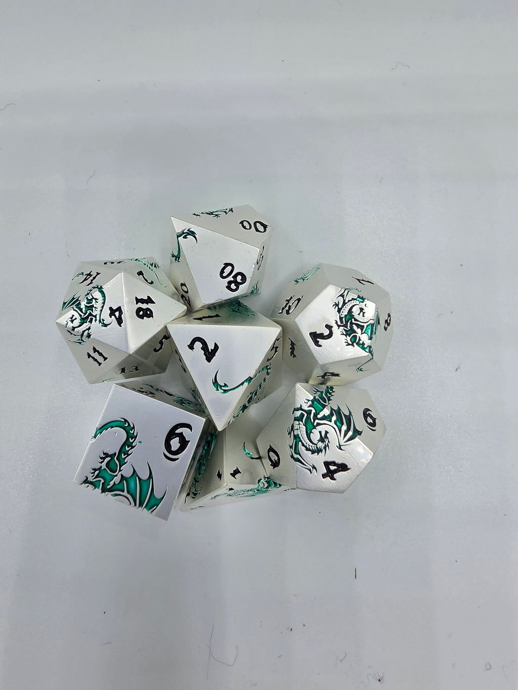Metal dragon dice