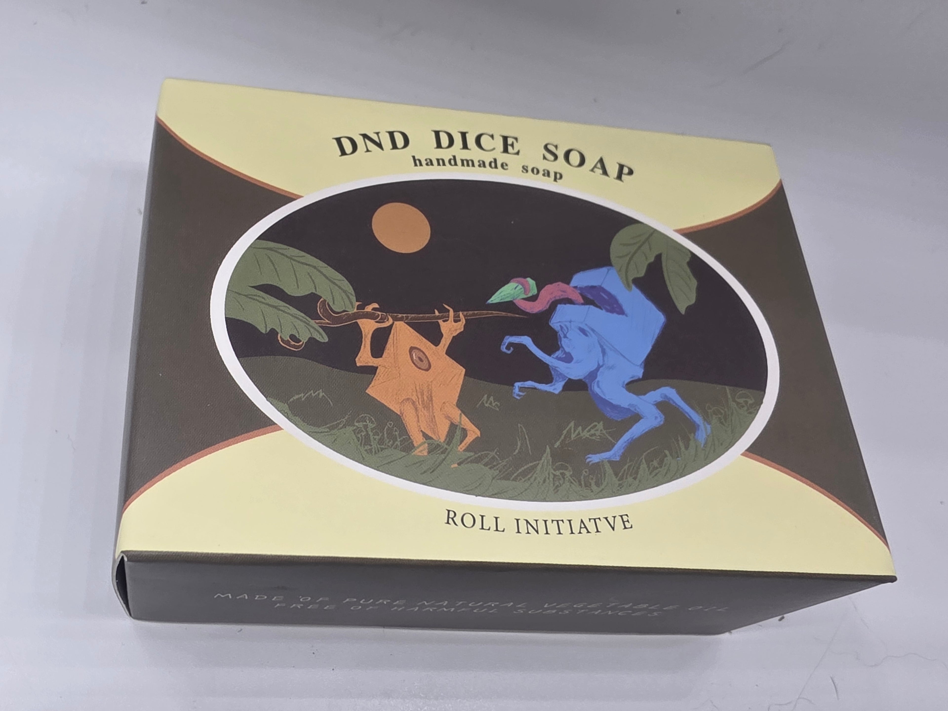 Mystery soap dice
