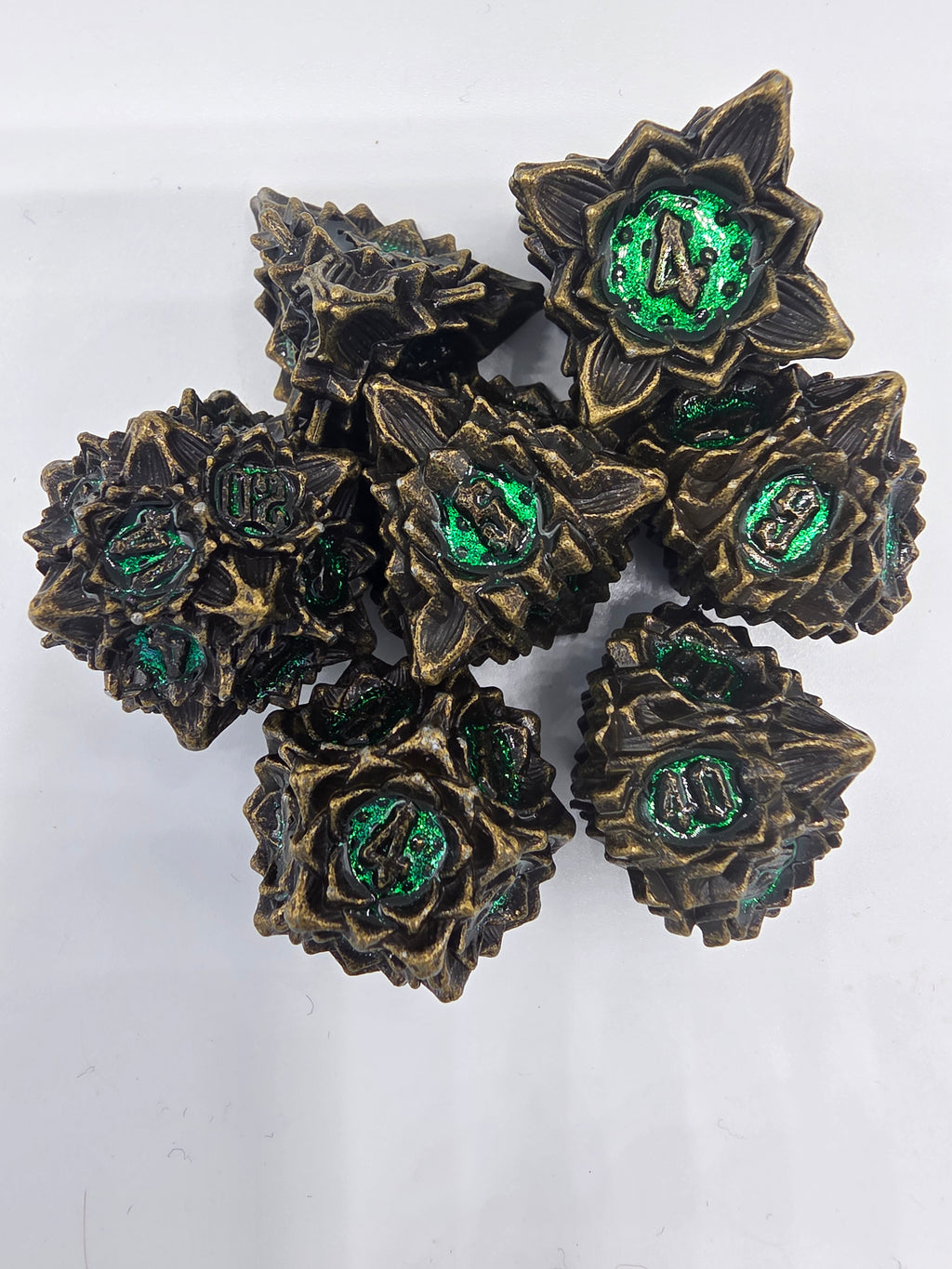 Flower dice set