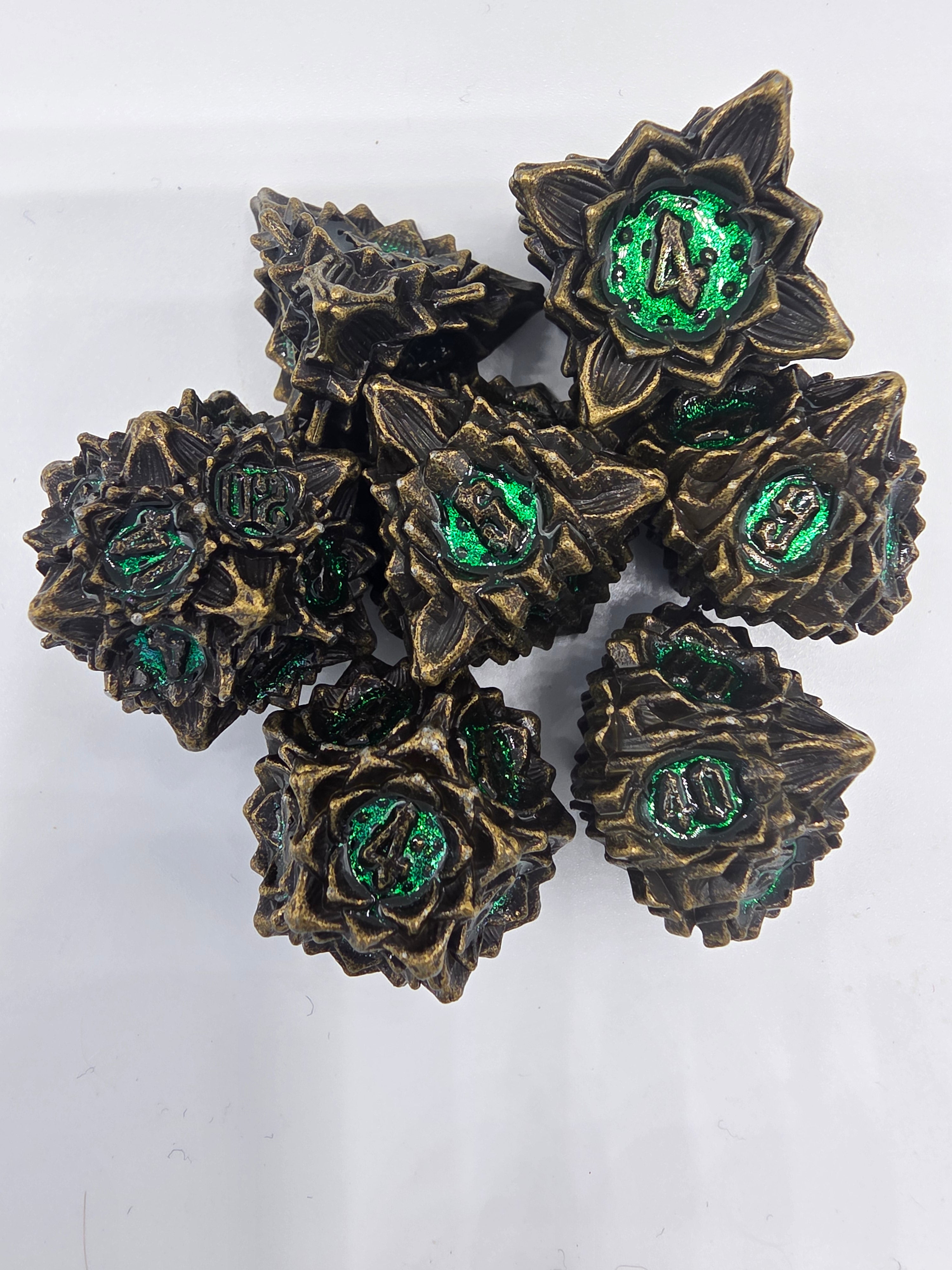 Flower dice set