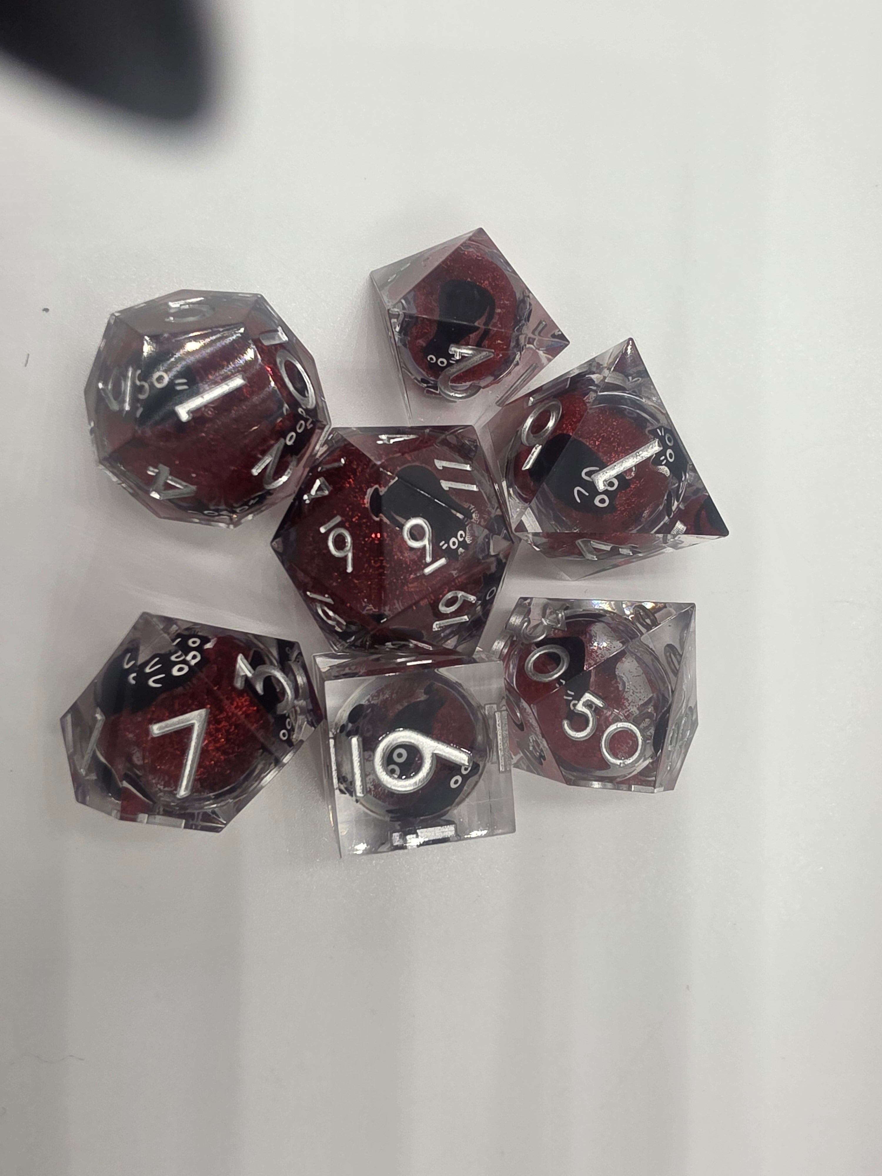 Cat liquid core dice