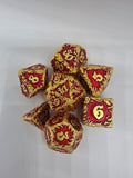 The Gilded Bramble metal dice set